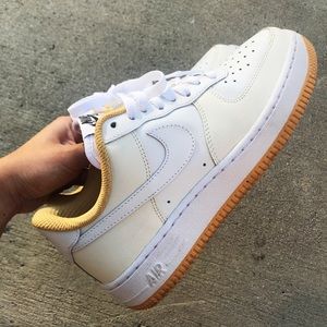 Nike White Air Force 1 Low Shoes